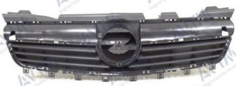 Решетка радиатора Opel Zafira B 2005-2008 черн.без хром.молдинга AVTM 185210990 (фото 1)