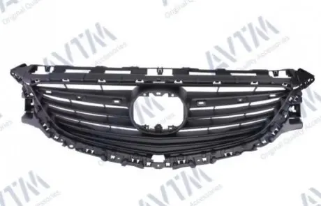 Решетка радиатора Mazda 6 (GJ) 2013-2016 черная без молдингов AVTM 184422990