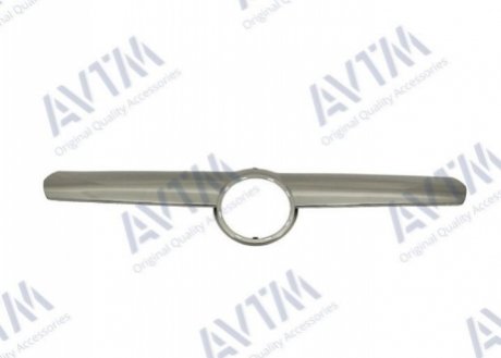 Молдинг решетки радиатора Opel Zafira B 2005-2012 верхн.хром AVTM 185210991 (фото 1)