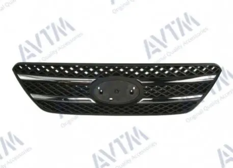 Фото решетка радиатора Kia Cee\'d 2007-2009 + хром.молдинг AVTM 184014990 Решетка радиатора Kia Cee\'d 2007-2009 + хром.молдинг AVTM 184014990