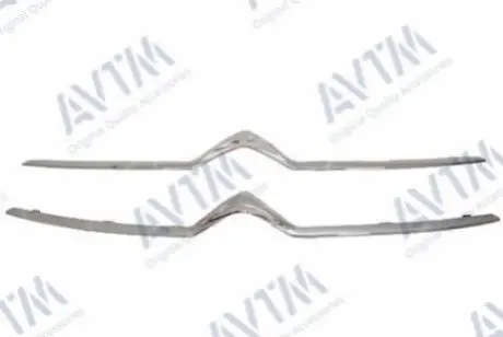 Молдинг решетки радиатора Citroen C4 2010- верх+низ AVTM 182036995