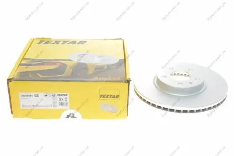 Диск гальмівний (передній) Ford Mondeo V 13- (300x28) PRO+ TEXTAR 92268605