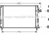 Радіатор охолодження двигуна RENAULT LAGUNA II (Ava) RTA2438