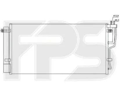 Конденсатор кондиціонера FPS FP 40 K504