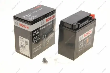 Акумуляторна батарея 9Ah/100A (135x75x139/+R/B0) (AGM) Factory Activated AGM 0 986 FA1 280 BOSCH 0986FA1280