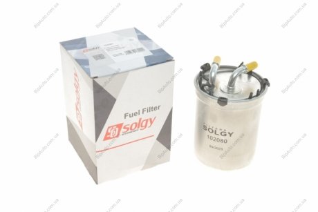 Фільтр паливний Skoda Fabia/Rapid/Roomster/ VW Fox/Polo 1.2-1.4 TDI 09- SOLGY 102080 (фото 1)