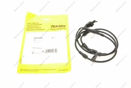 Датчик зносу гальмівних колодок (передніх) Land Rover Defender/Discovery/Range Rover 12- (L=1313mm) TEXTAR 98059800 (фото 1)