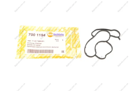 Прокладка корпусу фільтра масляного BMW X3 (E83) 2.0i 05-11 AUTOTECHTEILE 700 1194 (фото 1)