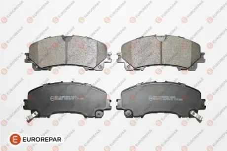 Колодки гальмівні дискові Eurorepar 1675996380