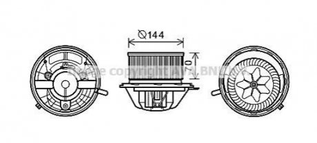 Компресор салону AVA AVA COOLING MS8607