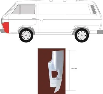 Ремчастина металева KLOKKER KLOKKERHOLM FP 9557 213