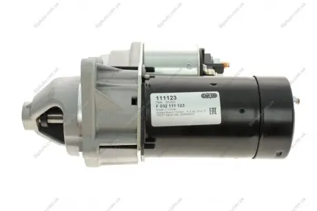 Стартер (12В, 0,9кВт, новий) CHEVROLET AVEO / KALOS, LACETTI, NUBIRA, REZZO DAEWOO ARANOS, CIELO, ESPERO, KALOS, LACETTI, LANOS, NEXIA, NUBIRA, TACUMA / REZZO FIAT STILO OPEL AGILA 1.0-2.0 09.82- HC- CARGO F032111123