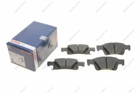 Колодки гальмівні (задні) Jeep Grand Cherokee 09-/Dodge Durango 10- 0 986 460 081 BOSCH 0986460081