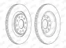 Гальмівний диск задній Audi A4 (B6, B7) JURID 562510JC