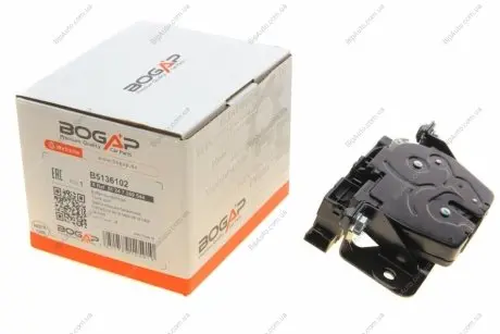 Замок кришки багажника BMW X3 (F25)/X4 (F26) 10-18 B47/N20/N47/N52/N55/N57 BOGAP B5136102