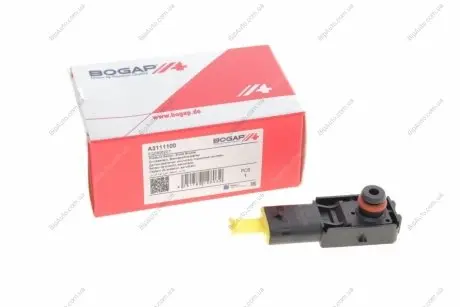 Фото 1 - датчик тиску підсилювача гальмівної системи VW Caddy/Crafter/T6 15- BOGAP A3111100 Датчик тиску підсилювача гальмівної системи VW Caddy/Crafter/T6 15- BOGAP A3111100 (фото 1)
