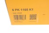 Комплект пасу поліклинового CONTINENTAL Contitech 6PK1165K1 (фото 7)
