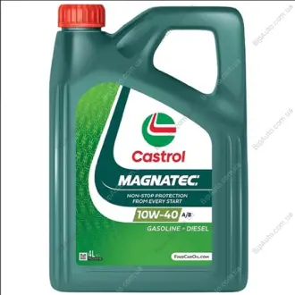 Фото 1 - моторна олива MAGNATEC 10W-40 / 4л. / (ACEA A3/B4) CASTROL 15F7CE Моторна олива MAGNATEC 10W-40 / 4л. / (ACEA A3/B4) CASTROL 15F7CE (фото 1)