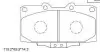 Колодки дискового тормоза KD1358 Asimco
