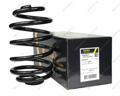 Фото 1 - пружина задня Audi A6 Avant 97-05 RAISO SR104TP Пружина задня Audi A6 Avant 97-05 RAISO SR104TP (фото 1)
