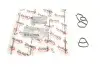 Прокладка радіатора масляного Citroen Berlingo/Jumpy/Fiat Scudo/Ford Transit 1.6HDI/TDCI 10- (к-кт) DP DP Group ES 75647 İBR (фото 2)