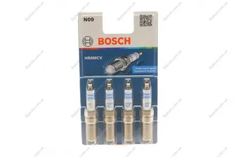 Свічка запалювання (к-кт 4шт) Ford Connect 1.8 16V 02-/Mondeo 1.6-2.0 i 93-00 0 242 229 986 BOSCH 0242229986