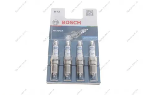 Свічка запалювання Ford Fiesta 89-02 (к-кт 4шт) 0 242 235 951 BOSCH 0242235951