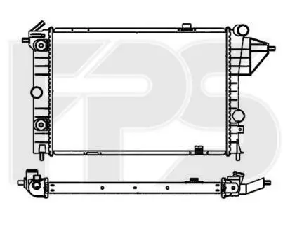 Радіатор охолодження FPS FP 52 A285 (фото 1)