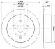 Диск тормозной ND1125K NISSHINBO