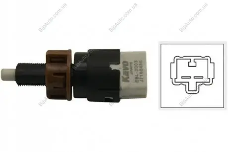 PARTS MITSUBISHI Выключатель сигнала трмоза lancer,Pajero IV,Pajero Sport, L200 07-Honda Accord 03-,Civic VII,CR-V II, PARTS KAVO EBL-2003