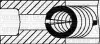 Комплект поршневих кілець OPEL Movano 2.2DTI 00-, RENAULT Master, Laguna 2,2dCi (87,50/ +0,50) (3,0/1,75/2,5) Yenmak 91-09170-050 (фото 2)