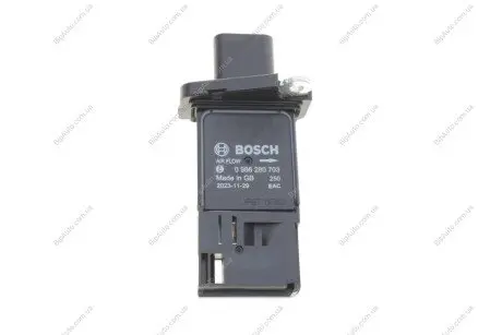 Витратомір повітря Citroen Jumper/Ford Transit 1.8HDI-3.2TDCI 02-14 0 986 280 703 BOSCH 0986280703