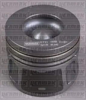 Поршень з кільцями і пальцем (размір отв. 86.01 / STD) Jumper 2.2HDi 08- (V347 DURATORQ 130 PS / 4HV-4HU) Yenmak 31-03461-000