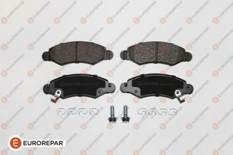 SUZUKI гальмівні колодки передн. Ignis 03-, Wagon R+ 00-, OPEL Agila 00- Eurorepar 1617262780