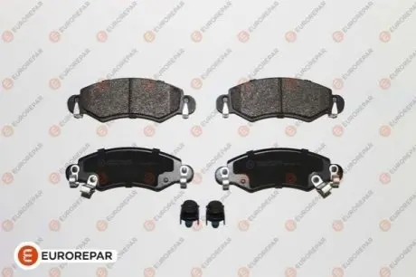 SUZUKI Гальмівні колодки пер. Ignis 03-, Wagon R+ 00-, OPEL Agila 00- Eurorepar 1617262680