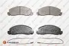 EUROREPAR гальмівні колодки перед. RENAULT Trafic 1,4-2,5D OPEL Arena 1,9/2,5D 1617273480 EUROREPAR 1617273480