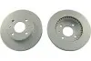 KAVO PARTS NISSAN диск гальмівний передній Almera NX 1.4I 16V,1.6I 16V N15 95- BR-6757-C KAVO PARTS BR-6757-C