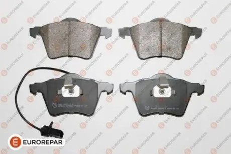 VW гальмівні колодки передн. з датчик.) T4, Sharan 00-08 FORD SEAT Eurorepar 1617264180
