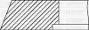 Комплект поршневих кілець FIAT Scudo 1.6i -00 (86.8/0.4) (1.5/1.75/3) Yenmak 91-09395-040 (фото 3)