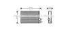AVA CITROEN Радіатор опалення Berlingo, C4 Picasso, C5 III,Peugeot 407,Partner 08- CNA6305 AVA CNA6305