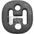 FISCHER VW кріплення глушника Golf 03-, Jetta 05-, Touran 03- AUDI (мат. EPDM) FISCHER Fischer Automotive One (FA1) 113-754 (фото 1)