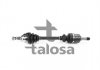 TALOSA 76-CT-8014 Піввісь ліва L:625.0/A:25/D:24/ABS:29 Citroen Berlingo/Peugeot Partner 1.9D