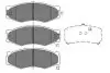 KAVO PARTS NISSAN Колодки гальмівні передн. Bluebird,Serena,Vanette 84- KBP-6524 KAVO PARTS KBP-6524