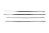 Mercedes C-class W203 2000-2007 Wagon Нижние молдинги стекол (6 шт, нерж) CarmoS 64561337 (фото 1)