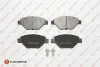 Гальмівні колодки диск. передн. RENAULT Megane II 1.4 02- Eurorepar 1617269980 (фото 1)