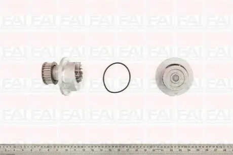 AUTOPARTS Водяна помпа Opel Astra F/G/Corsa B/Vectra B 1.4 16V/1.6 16V 1993- FAI WP3084