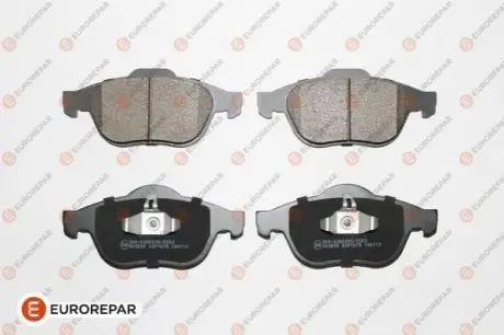 Альмівні колодки перед. RENAULT Laguna II, Scenic II 01- Eurorepar 1617272880