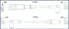 HUCO VW Комплект проводІв високої напруги TRANSPORTER T4 2.0 90-03 134709 HITACHI 134709
