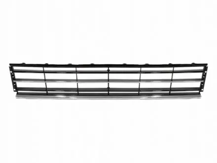Решетка в бампер Volkswagen Passat B7 11-15 средняя 2 хром молдинга AVTM 7423 918