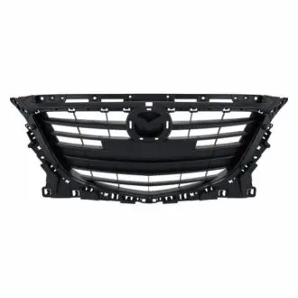Решетка радиатора Mazda 3 2013-2016 черн.глянц. с отв. под молдинг AVTM 184424999